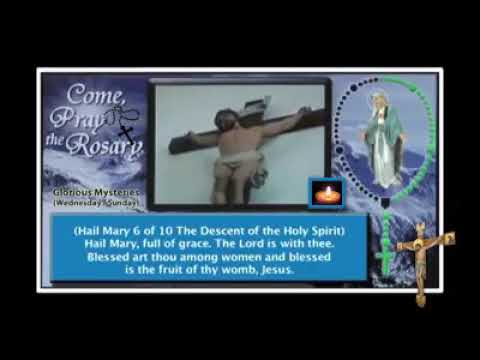 Glorious Mysteries - Wednesday & Sunday