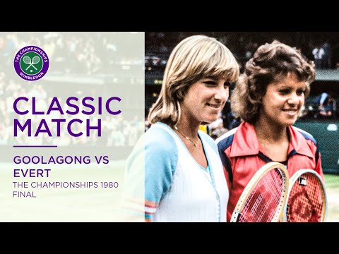 Chris Evert vs Evonne Goolagong Cawley | Wimbledon 1980 Final | Full Match
