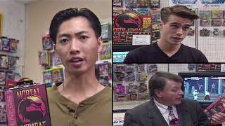 Mortal Kombat News Report in 1993