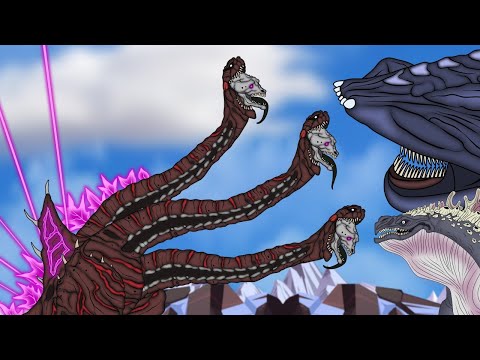 HORROR SHIN GHIDOZILLA!!! King ghidora fusion Shin godzilla 5th form