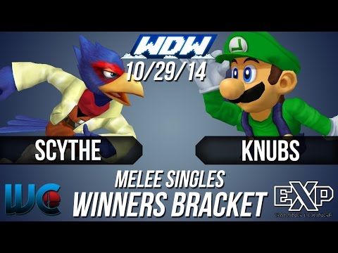 WDW 10/29/14 - Scythe (Falco/Falcon) vs. Knubs (Luigi/Falco) Melee Winner's Bracket