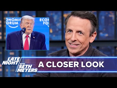 Trump Confuses Greenland and Iceland in Davos Speech, “No Kings” Comes to Swiss Alps: A Closer Look