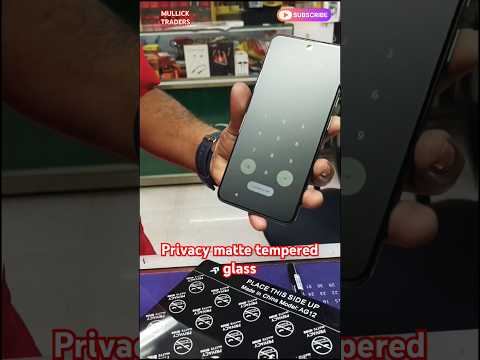 Moto g45 5g mobile privacy matte tempered glass | privacy matte screen protector guard #privacyglass