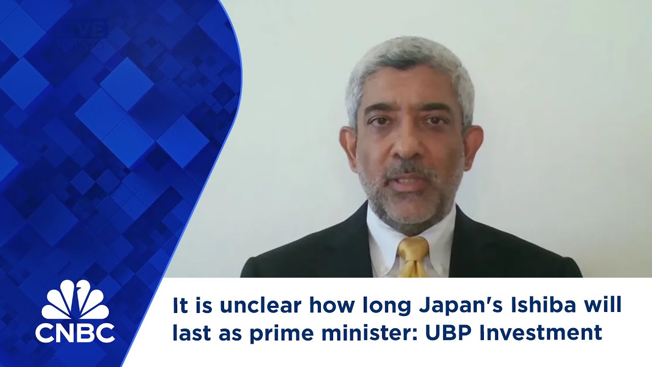 It is unclear how long Japan's Ishiba will last as prime minister: UBP Investment