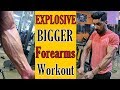 EXPLOSIVE Forearm Workout for Size - Top 4 Best Exercise | bodybuilding