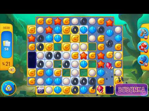 Fishdom level 1638 HD