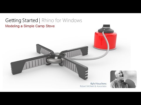 Getting Started with Rhino for Windows camp stove