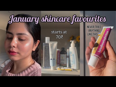 January Skincare Favourites ✨ Top 7 Amazing Skincare Products I tried This Month ❤️