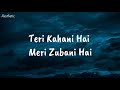 Teri Kahani Hai Meri Zubani Hai Lyrics Hindi Sad Song Aesthetic