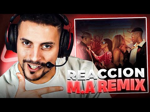 REACCION A "M.A (REMIX) - BM, Callejero Fino, La Joaqui, Lola Índigo"