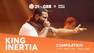 they call him the n-word bass god 💀 - King Inertia 🇺🇸 | 4th Place Compilation | GRAND BEATBOX BATTLE 2021: WORLD LEAGUE