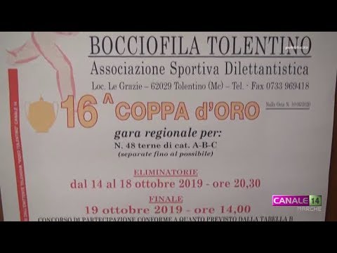 [SPECIALE] BOCCE 16ª Coppa d'Oro - Bocciofila Tolentino