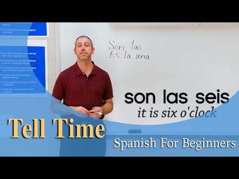 How To Tell Time | Spanish For Beginners (Ep.10)