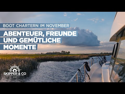 Bootsurlaub zu Zweit - Friesland (NL) im November - VLOG - Delphia Escape 1350 "Sinneblom"