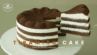 티라미수 케이크 만들기 : Tiramisu cake Recipe : ティラミスケーキ : 提拉米蘇蛋糕 -Cookingtree쿠킹트리