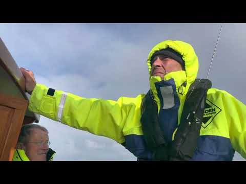 2021 Film 13 November 2021. Heavy weather sailing through German Bight.