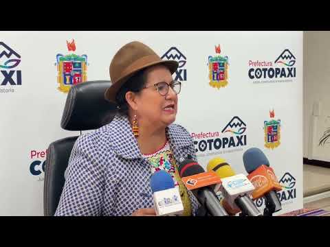 Prefecta de Cotopaxi solicita autorización para intervenir un tramo de la vía Latacunga - La Mana 