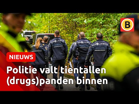 Duizend agenten OP JACHT naar drugscriminelen | Omroep Brabant