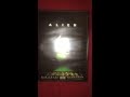 ALIEN 1979 ALIENS 1986 ALIEN 3 1992 DVD S