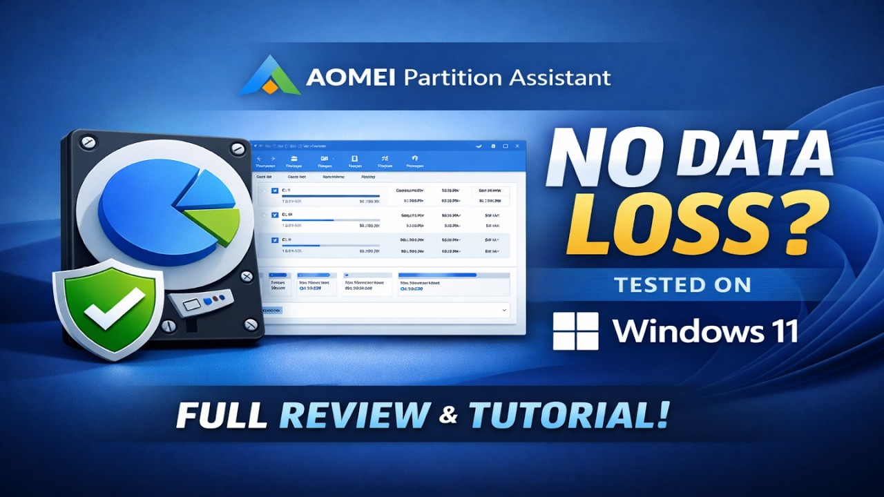 I Tested AOMEI Partition Assistant on a Real Windows 11 System — Here’s What Actually Matters