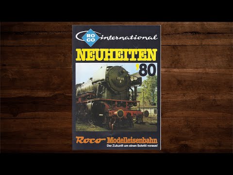 ROCO international Neuheiten 1980 – Modellbahn, Modelleisenbahn, H0, H0e, N, 0, Katalog