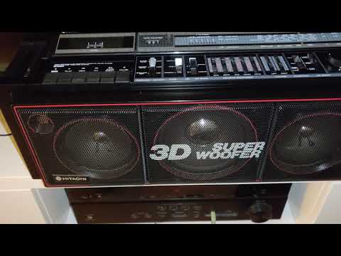 How to use Line in on Hitachi TRK 3D7 without using a cassette tape