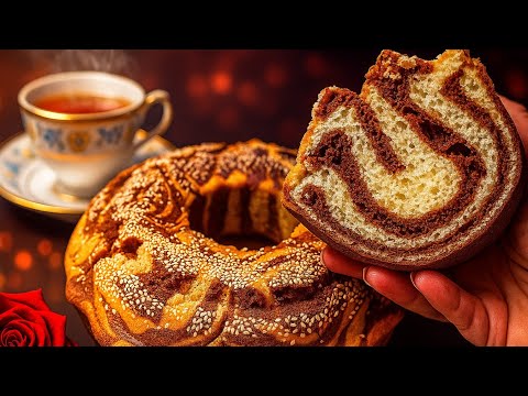 Easy Italian chocolate Marble Cake | Soft, Buttery & Full of Chocolate