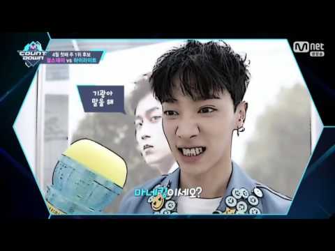 170406 M!Countdown Inro HIGHLIGHT nominated on MCD today