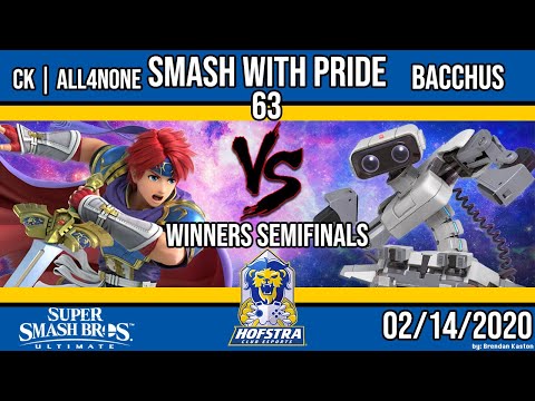 Smash with Pride 63: CK | All4None (Roy) vs Bacchus (R.O.B.)
