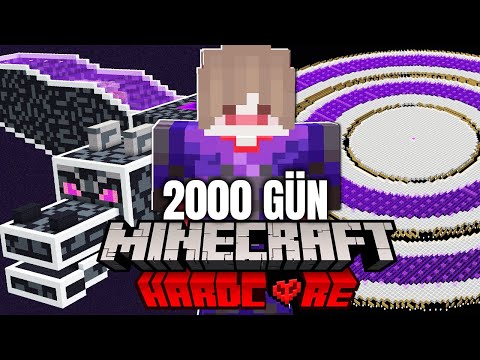 Minecraft Hardcore'da 2000 GÜN [TÜM HİKAYE]