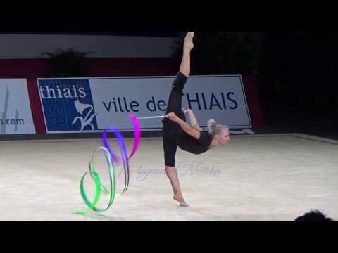 Kseniya MOUSTAFAEVA (FRA) ribbon - 2017 Thiais trainings