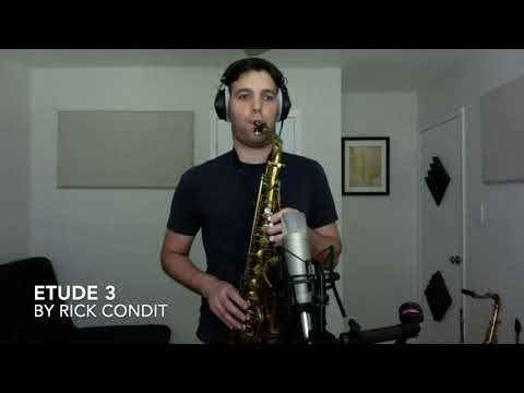 2020-2021 TMEA All-State Jazz Saxophone Etude 3 (Alto)