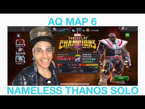 Alliance Quest Map 6 Boss SOLO! Rank 2 Six Star Ghost! Marvel contest of champions!