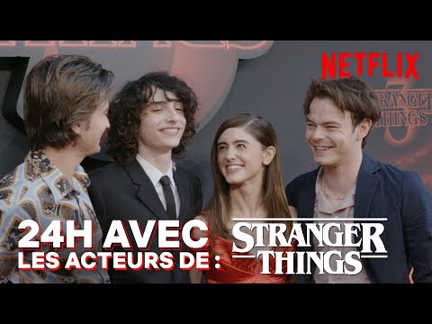 24H AVEC les acteurs de Stranger Things | Netflix France