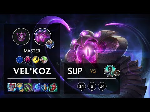 Vel'Koz Support vs Karma - EUW Master Patch 11.18