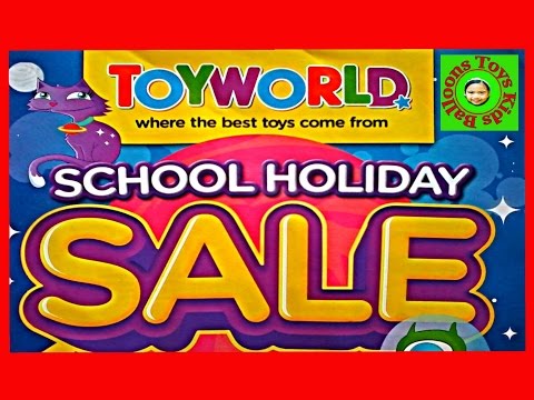 TOY WORLD School Holiday Sale Shopkins Disney Frozen Star Wars Peppa Pig MLP HOME BARBIE Lalaloopsy Video