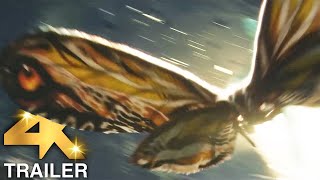GODZILLA X KONG THE NEW EMPIRE Godzilla, Kong & Mothra Team Up Trailer (4K ULTRA HD) 2024