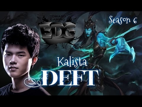 EDG Deft Kalista ADC vs Tristana - Patch 5.24 KR | League of Legends