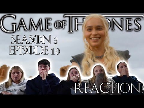 GAME OF THRONES SEASON 3 EPISODE 10 'MHYSA' FINALE GROUP REACTION