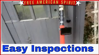 Low Cost Gutter Cleaning or Roof Cleaning Inspection Camera Save time and money.