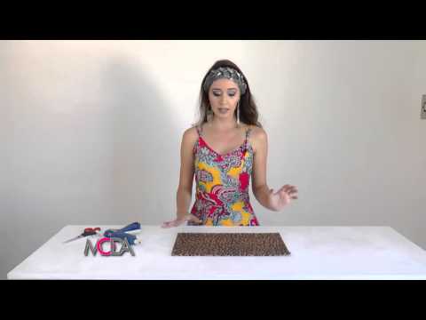 INVENTANDO MODA - CARTEIRA CUSTOMIZADA