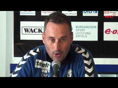Pressekonferenz 13.ST Wacker Burghausen-Hallescher FC