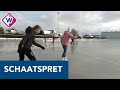 Blije gezichten op de schaatsbaan in De Lier - OMROEP WEST