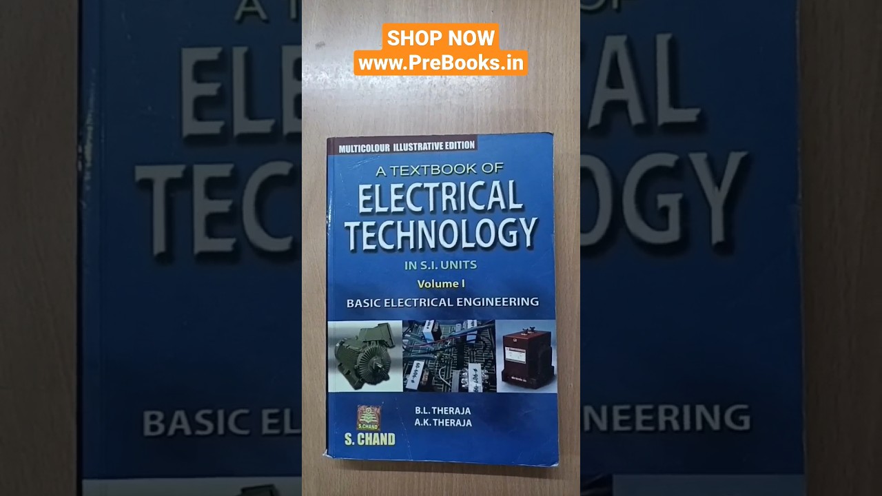 Watch video A Textbook Of Electrical Technology In SI Unit by BL Theraja BUY NOW: www.PreBooks.in #viral #shorts Now A Textbook Of Electrical Technology In SI Unit by BL Theraja BUY NOW: www.PreBooks.in #viral #shorts