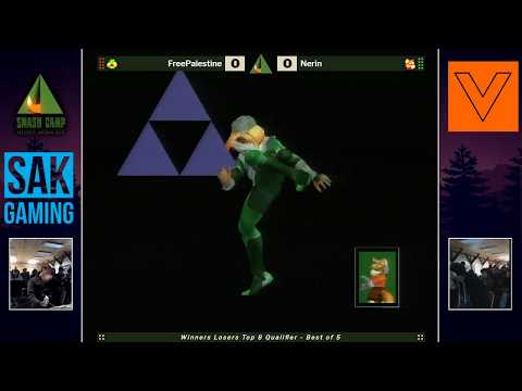Smash Camp 2019 Losers Top 12 - FreePalestine (Sheik) vs Nerin (Fox)