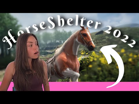 HORSE SHELTER 2022 // Does this have the potential to be THE BEST horse game? Demo Version
