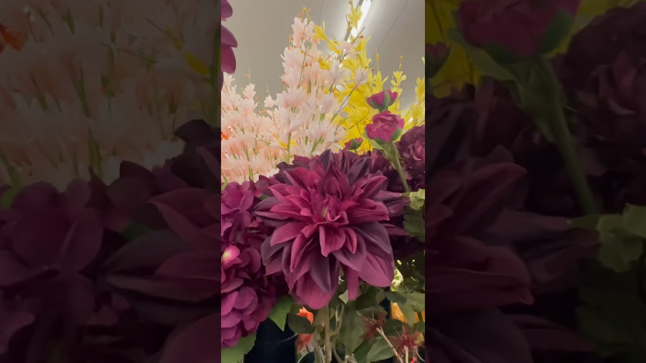Floral Decor 🌸💐#hobbylobby #decor #floraldesign #floraldecor #shopping