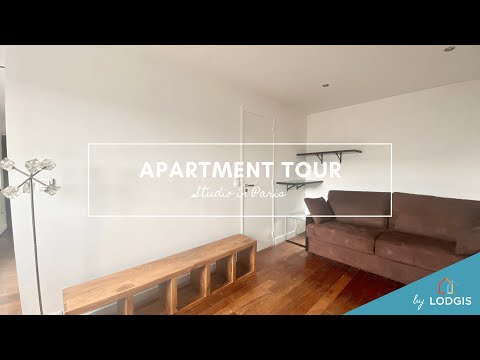 Apartment Tour // Furnished  22,6m2 in Paris – Ref : 10321671