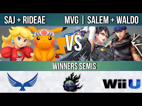 EagleLAN 2017 - Saj + Rideae vs. MVG | Salem + Waldo - Winners Semis - Smash Wii U