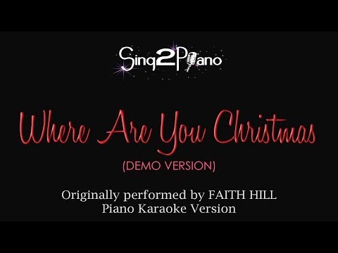 download lagu mp3 mp4 Where Are You Christmas Accompaniment Track, download lagu Where Are You Christmas Accompaniment Track gratis, unduh video klip Where Are You Christmas Accompaniment Track
